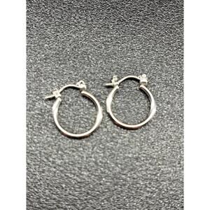 Small hoop earrings
